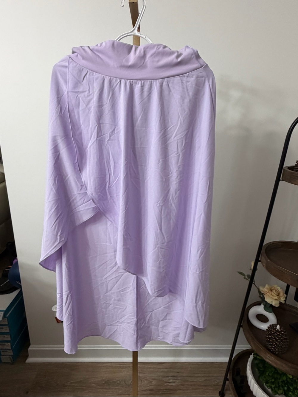 HALARA Lilac High-Low Flow Skirt